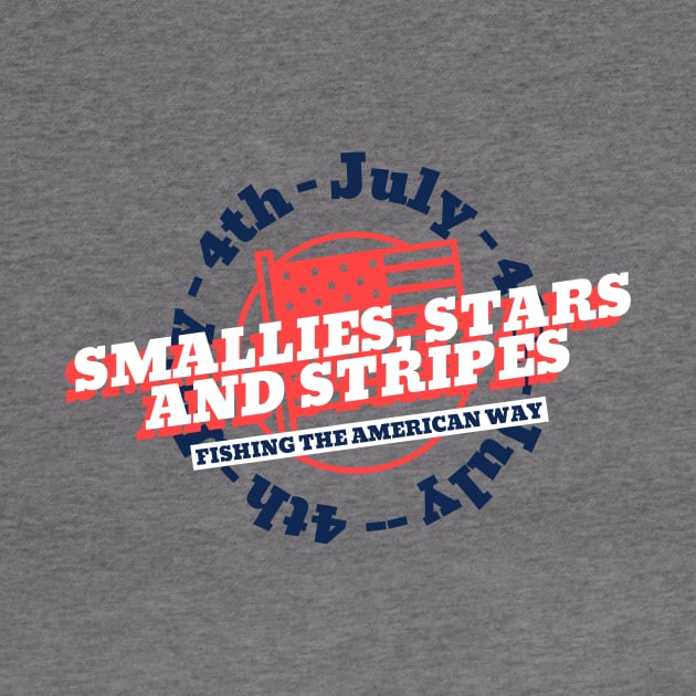 Smallies, Stars, and Stripes: Fishing the American Way on the 4th of July by lildoodleTees